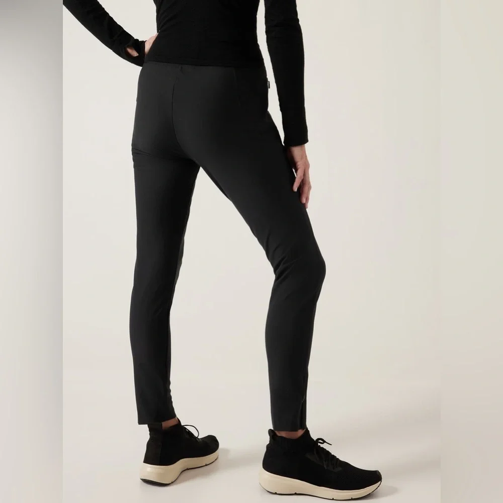 Athleta Black Stellar Tight Leggings size 2